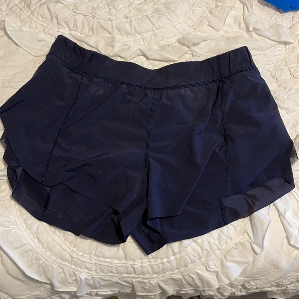Lululemon Navy Shorts Size 8
